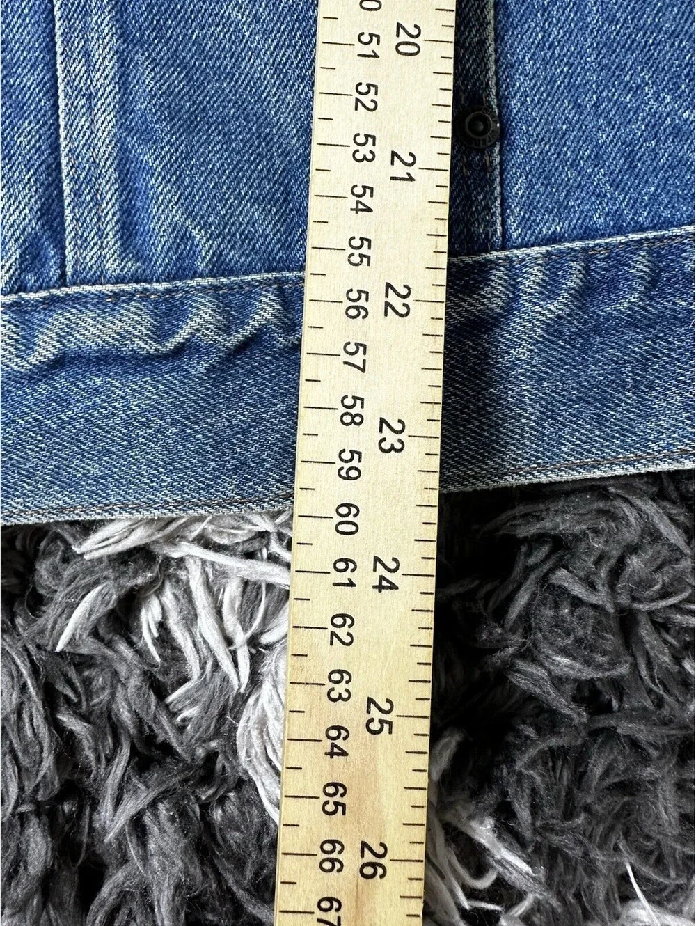 Vintage 80s Wrangler USA Denim Jacket Mens Size Medium 74571PW 13oz Trucker